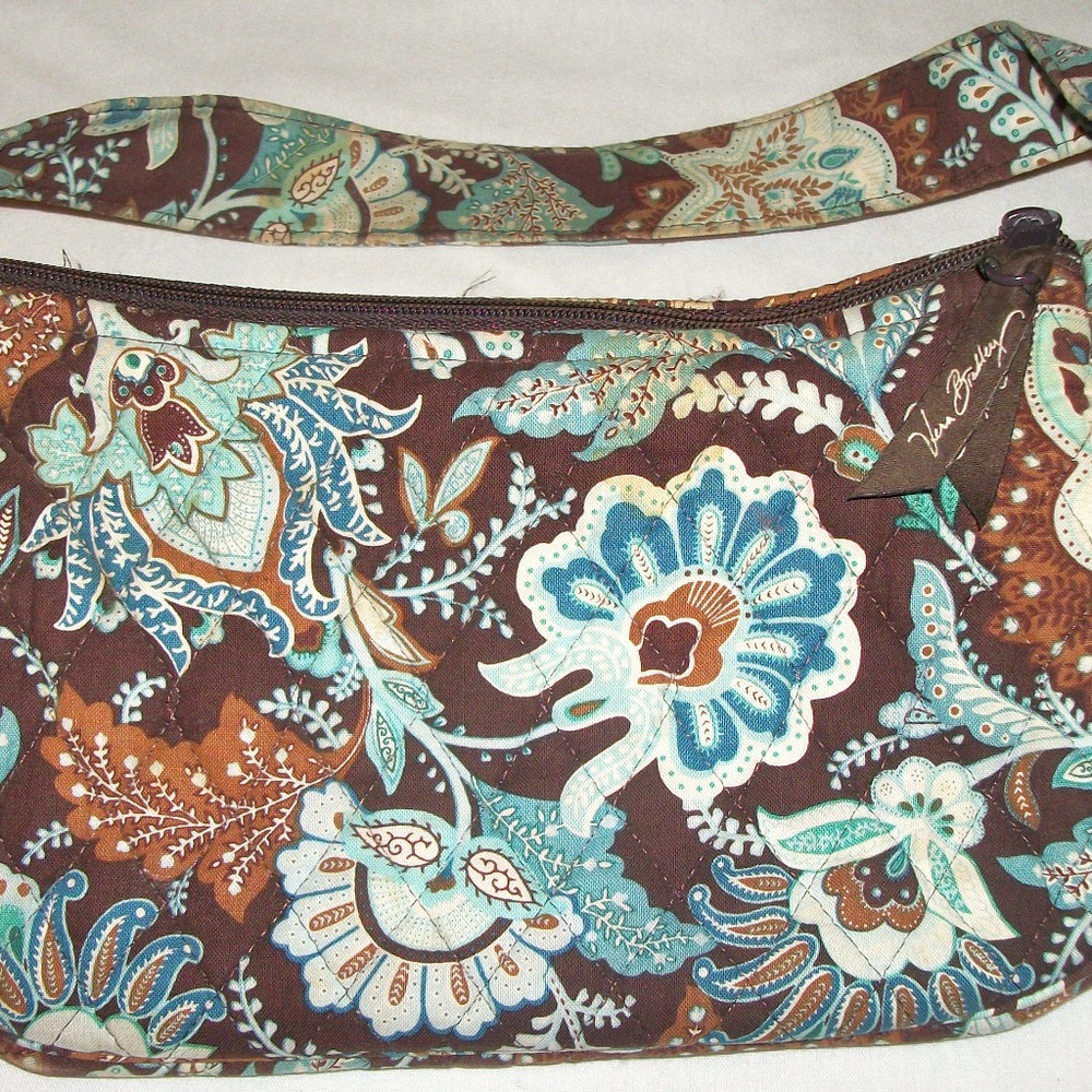 Vera bradley Shoulder Bag Carry Purse Brown